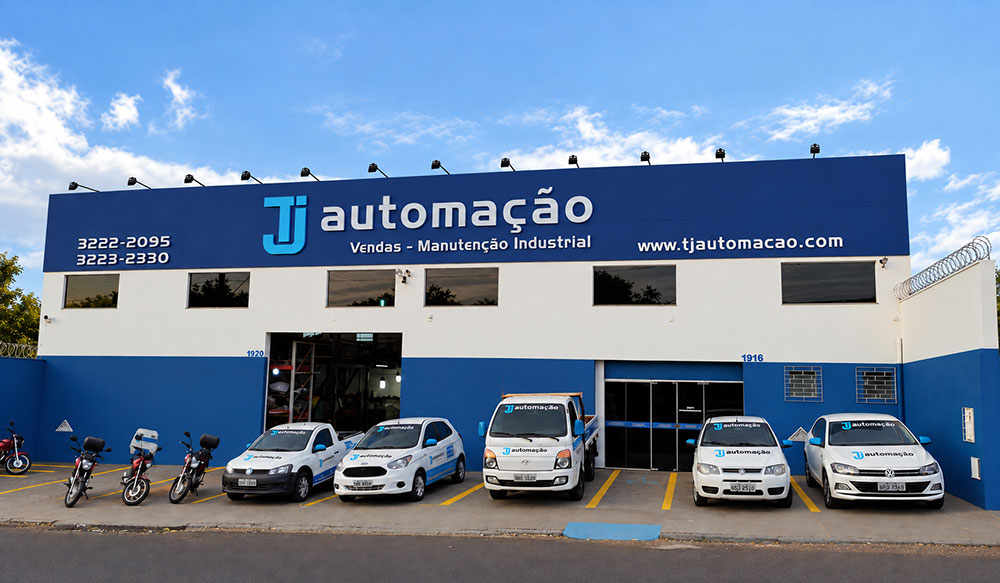 Fachada TJ Automação em Uberlândia